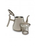 Stainless steel silver teapot 1L