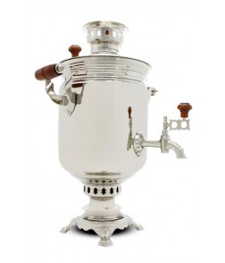 Samovar on coal, charcoal, firewood 5 liters "Original" Samovar on coal, charcoal, firewood 5 liters "Original"