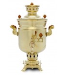Samovar on wood 2.5 L "Summer Resident" in tea set