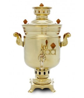 Samovar on wood, coal 2.5 liters "Summer Resident"