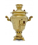 Samovar 2.5 L on wood "Pear" sharcoal, firewood 