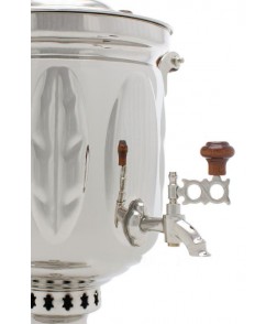 Samovar on coal, charcoal, firewood 5 liters "Leaf" Samovar on coal, charcoal, firewood 5 liters "Leaf"