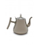 Samovar on coal, charcoal, firewood 5 liters in set with stainless steel teapot and sugar bowl