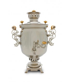 Samovar on coal, charcoal, firewood 5 liter "Exclusive"