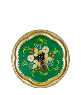 Samovar electric 3 liters "Vase" in the set "Field berry" hand-painting  Samovar electric 3 liters "Vase" in the set "Field berry" hand-painting