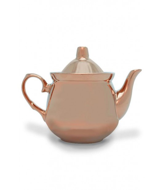 Ceramic teapot "Copper ruby"