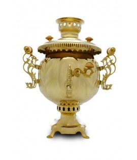 Samovar combined 4.5 liters "Golden Ball"