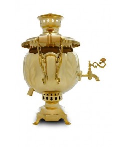 Samovar combined 4.5 liters "Golden Ball" Samovar combined 4.5 liters "Golden Ball"