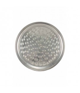 Samovar on wood, coal, 2.5 liters "Nickel Acorn" in set of "Gift"