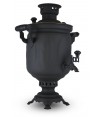 Samovar on coal, charcoal, firewood 5 liters "Black Pattern" Samovar on coal, charcoal, firewood 5 liters "Black Pattern"