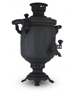 Samovar on coal, charcoal, firewood 5 liters "Black Pattern" Samovar on coal, charcoal, firewood 5 liters "Black Pattern"
