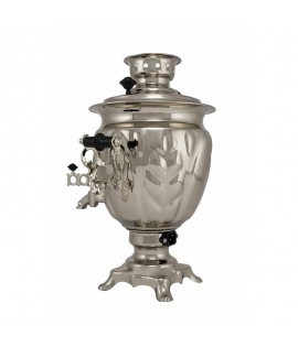 Samovar electric 3 liters "Tula" silver Samovar electric 3 liters "Tula" silver