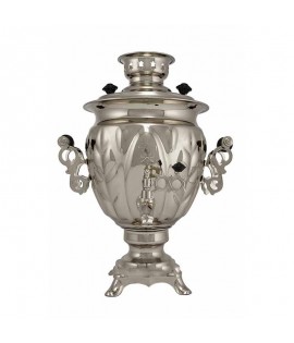 Samovar electric 3 liters "Tula" silver Samovar electric 3 liters "Tula" silver