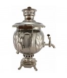 Samovar combined 4.5 liters "Silver Ball"