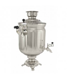 Samovar electric 10 liters "Buffet" nickel  Samovar electric 10 liters "Buffet" nickel