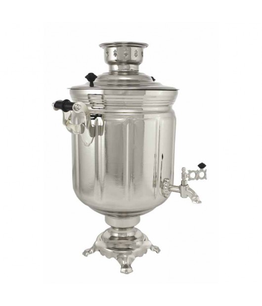 Samovar electric 10 liters "Buffet" nickel 