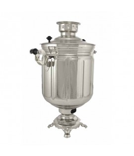 Samovar electric 10 liters "Buffet" nickel  Samovar electric 10 liters "Buffet" nickel