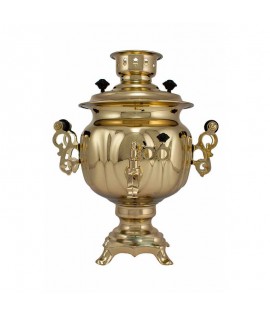 Samovar electric 3 liters "Gold Oval"  Samovar electric 3 liters "Gold Oval"
