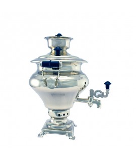 Samovar "Gift" nickel-plated souvenir