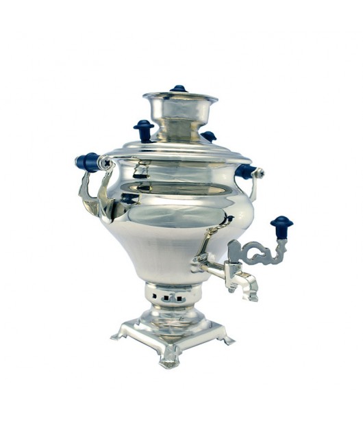 Samovar "Gift" nickel-plated souvenir