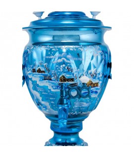 Samovar electric 3 liters "Tula" hand-painting "Winters Night"  Samovar electric 3 liters "Tula" hand-painting "Winters Night"