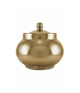 Samovar on coal, charcoal, firewood 2.5 liters "Round" in the set "Gift"