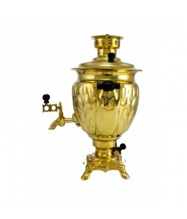 Samovar on wood, coal, firewood 2.5 liters "Acorn"