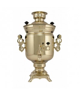 Samovar electric 3 liters "Brass Jar"  Samovar electric 3 liters "Brass Jar"