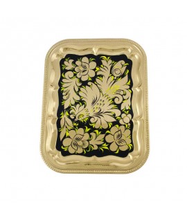 Samovar electric 3 liters "Cone" in the set for tea drinking "Cock on the Gold" hand-painting  Samovar electric 3 liters "Cone" in the set for tea drinking "Cock on the Gold" hand-painting