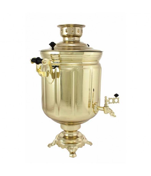 Samovar electric 10 liters "Tula" Gold Color 