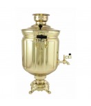 Samovar electric 10 liters "Tula" Gold Color 
