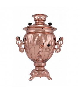 Samovar electric 3 liters "Tula" copperplated  Samovar electric 3 liters "Tula" copperplated