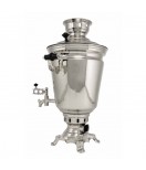 Samovar electric 4 liters "Ryumka" nickel plated