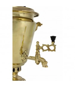 Samovar on coal, charcoal, firewood 7 liters "Traditional" Samovar on coal, charcoal, firewood 7 liters "Traditional"