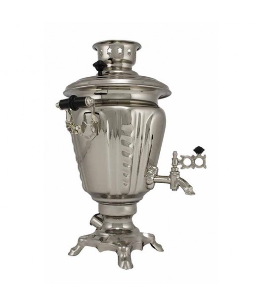 Samovar electric 3 liters "Ryumka" nickel plated