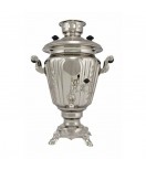 Samovar electric 3 liters "Ryumka" nickel plated