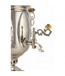 Samovar on coal, charcoal, firewood 5 liters "Exclusive" in a set of "Present"