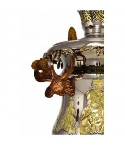 Samovar on coal, charcoal, firewood 5 liters "Hunting trophy" Samovar on coal, charcoal, firewood 5 liters "Hunting trophy"