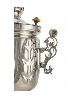 Samovar on coal, charcoal, firewood 5 liters "Exclusive" in a set of "Gift"