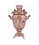 Samovar electric 3 liters "Glass" copperplated 