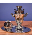 Samovar electric 1.5 liters "Tulip" nickel 