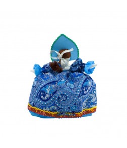 Doll for the kettle and samovar "Russian lady in the blue dress" Doll for the kettle and samovar "Russian lady in the blue dress"