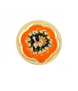 Samovar electric 3 liters "Bank" in the set "Capercaillie" hand-painting  Samovar electric 3 liters "Bank" in the set "Capercaillie" hand-painting