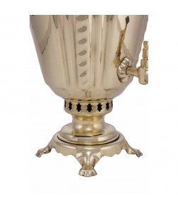 Samovar on coal, charcoal, firewood 5 liters "Pigtail" in the set "Gift" Samovar on coal, charcoal, firewood 5 liters "Pigtail" in the set "Gift"