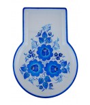 Samovar electric 3 liters "Cone" in the set "Classic Gzhel" hand-painting 
