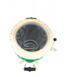 Samovar electric 3 liters "Acorn" in the set "Camomiles" hand-painting 