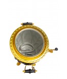 Samovar electric 3 liters "Cone" in the set of "Russian Khokhloma" hand-painting 