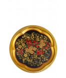 Samovar electric 3 liters "Cone" in the set of "Russian Khokhloma" hand-painting 
