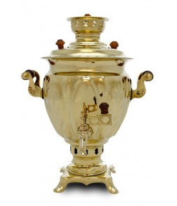 Samovar on coal, charcoal, firewood 2.5 liters "Tourist" in the set "Present" Samovar on coal, charcoal, firewood 2.5 liters "Tourist" in the set "Present"